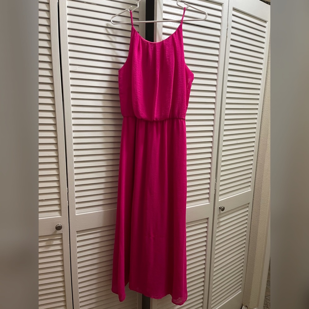 Hot Pink Maxi Dress
